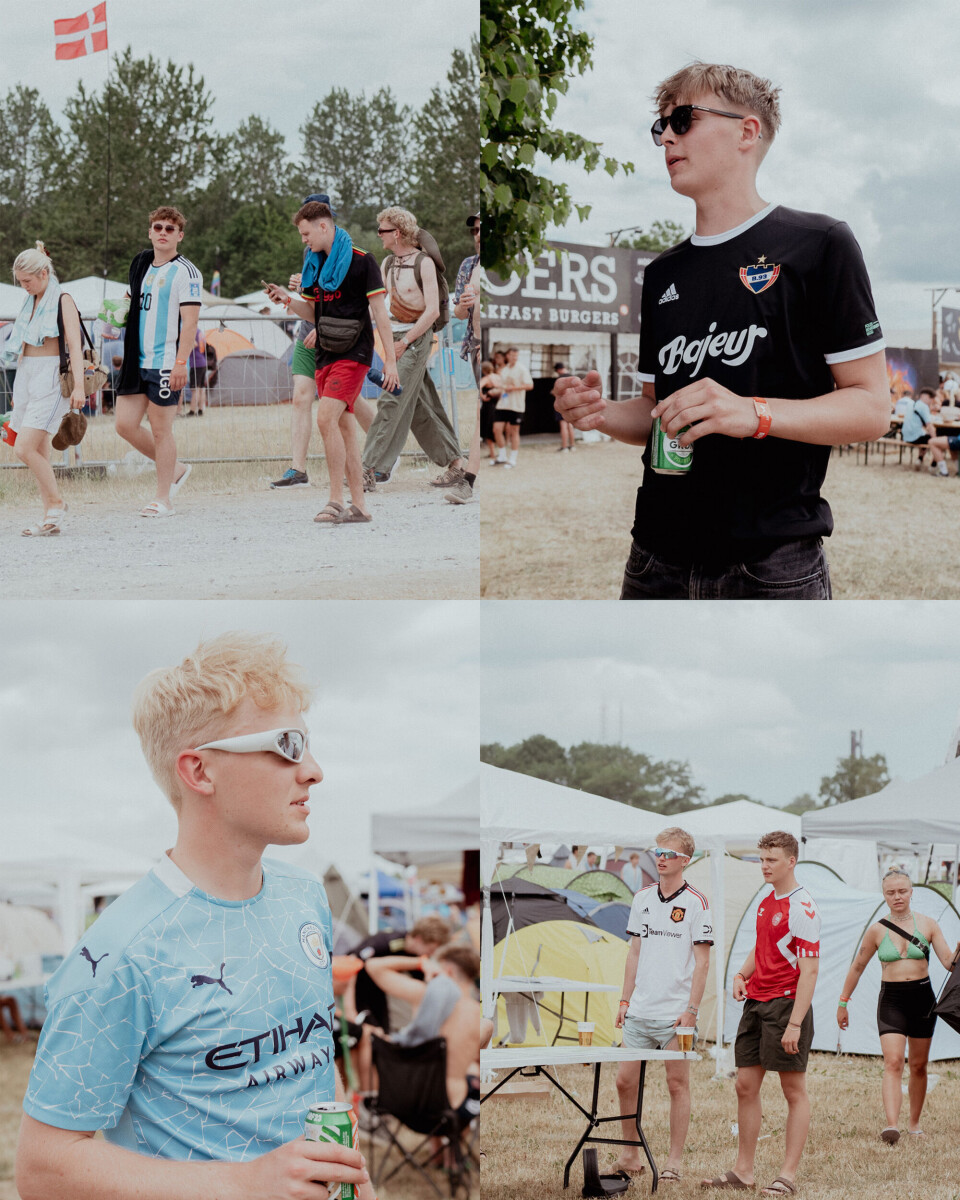 Hvorfor går alle på Roskilde Festival i fodboldtrøjer?