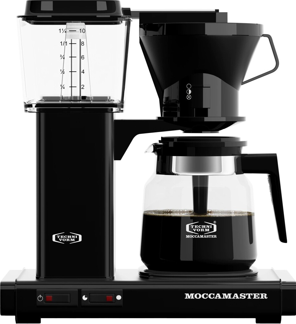 Moccamaster-kaffemaskine.
