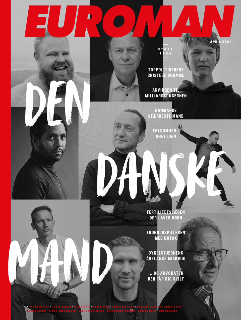 Euroman sætter fokus på den danske mand i 2021: Hvordan synes vi egentlig selv, det går?
