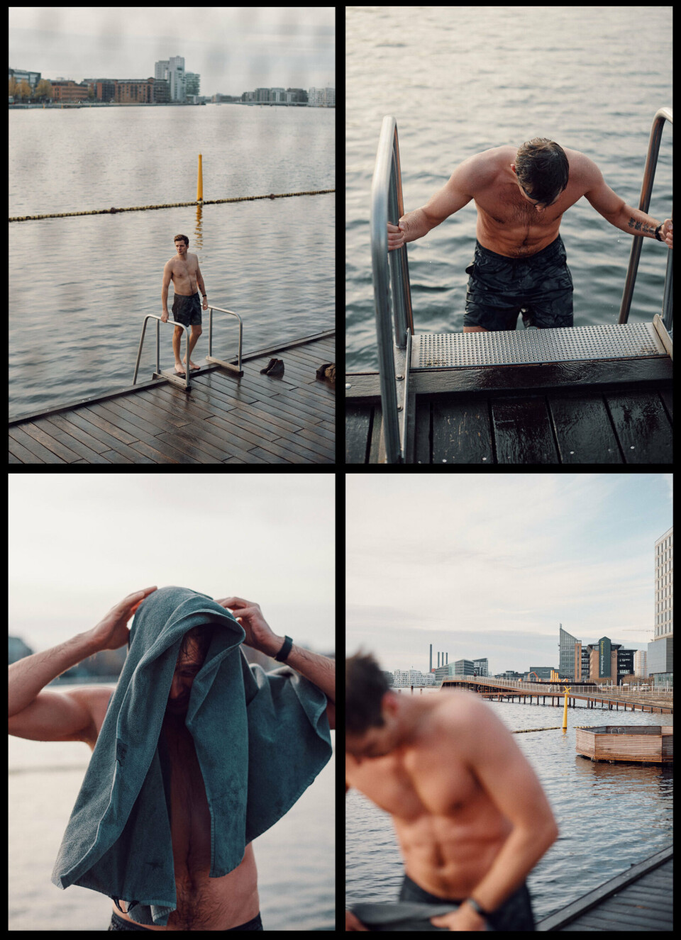 Alex Vanopslagh er begyndt at vinterbade efter råd fra en stresslæge. Når dagene på Christiansborg bliver lange, kan han finde på at bryde dagen op med et dyb i havnebadet på Islands Brygge.
