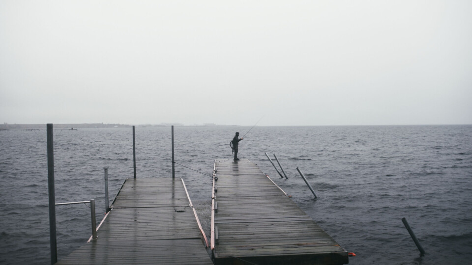 ”Med fiskestangen kan jeg skabe en forbindelse til et sted, hvor mennesker ikke er skabt til at leve”