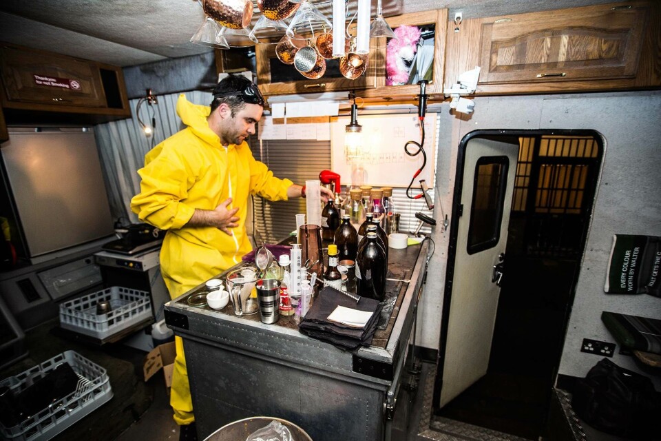 Se billederne: Drik osende cocktails på Breaking Bad-bar i New York
