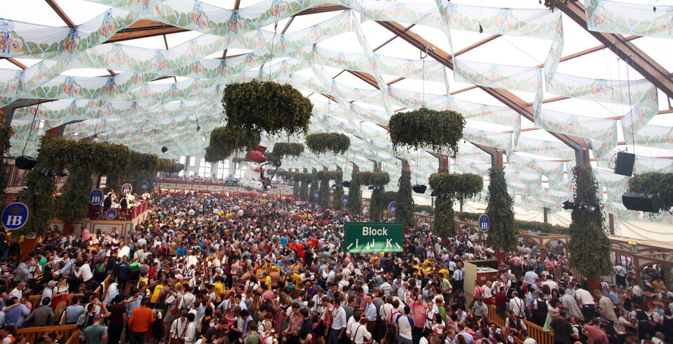 Hofbräuhaus er det velnok mest kendte ølsted i München. Altid proppet med gæster, også når der er Oktoberfest, selvfølgelig