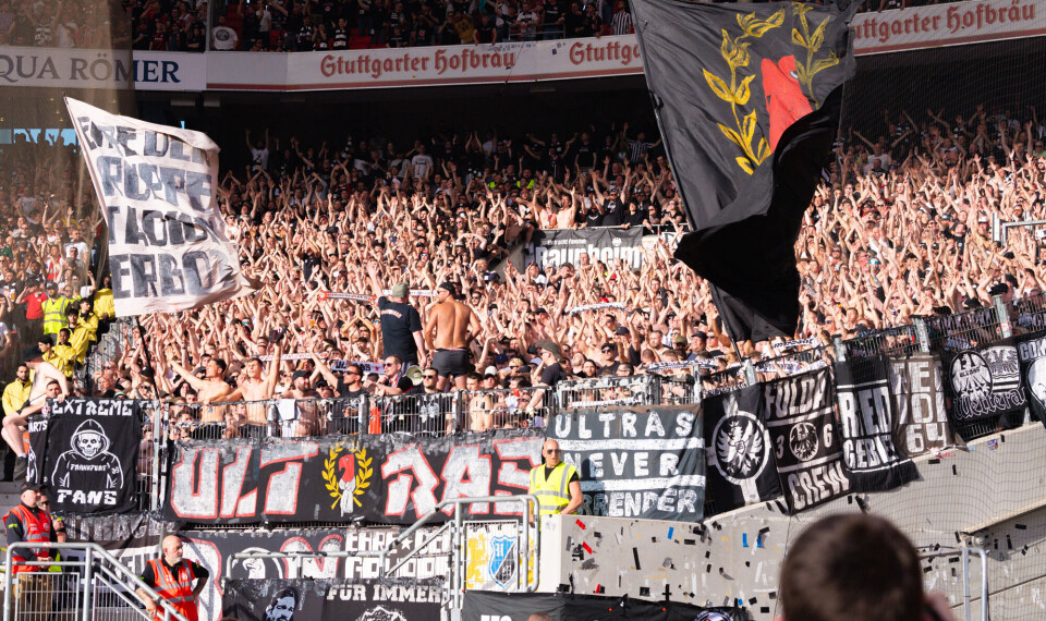 Tag den diplomatiske mine på, hvis du er i selskab med Eintracht Frankfurts fans