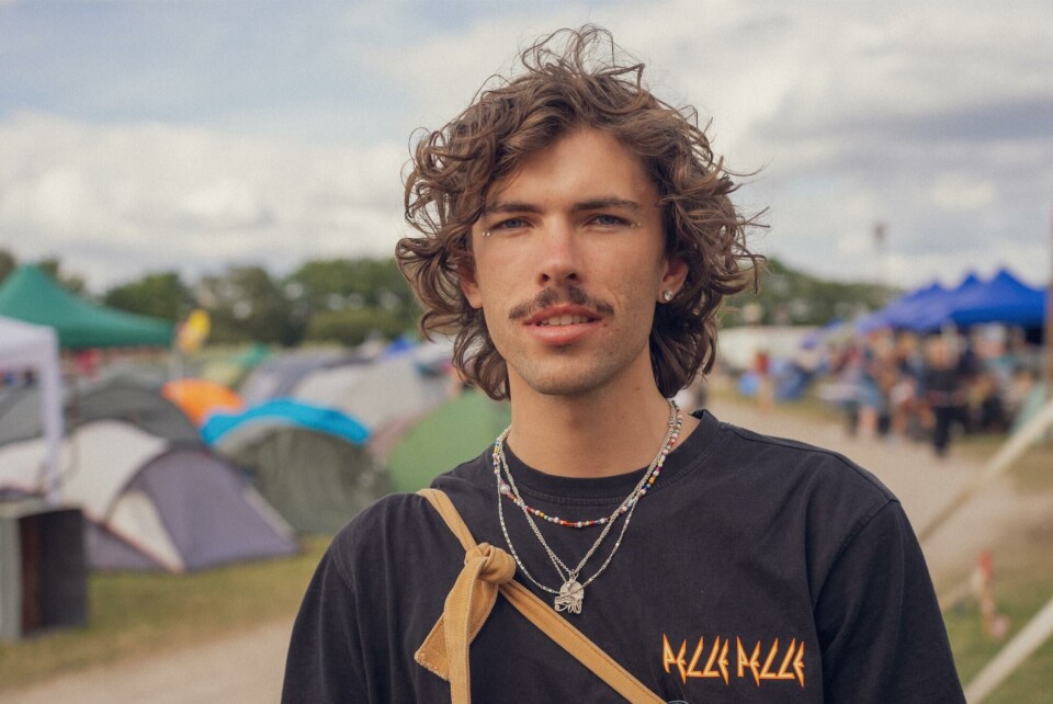 En modetrend har spredt sig blandt mændene på Roskilde Festival