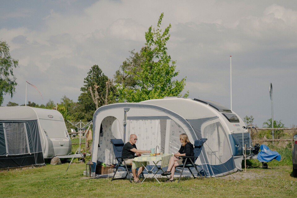 Sofie og Mikael er gået fra Michelin-stjerner og hoteldrift til et af landets bedste campingværtskaber