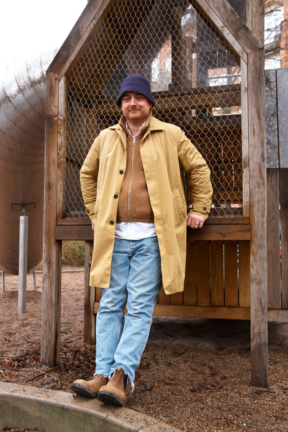 Christoffer fik en fødselsdepression, da han blev far første gang. Nu vil han sætte fokus på et overset problem