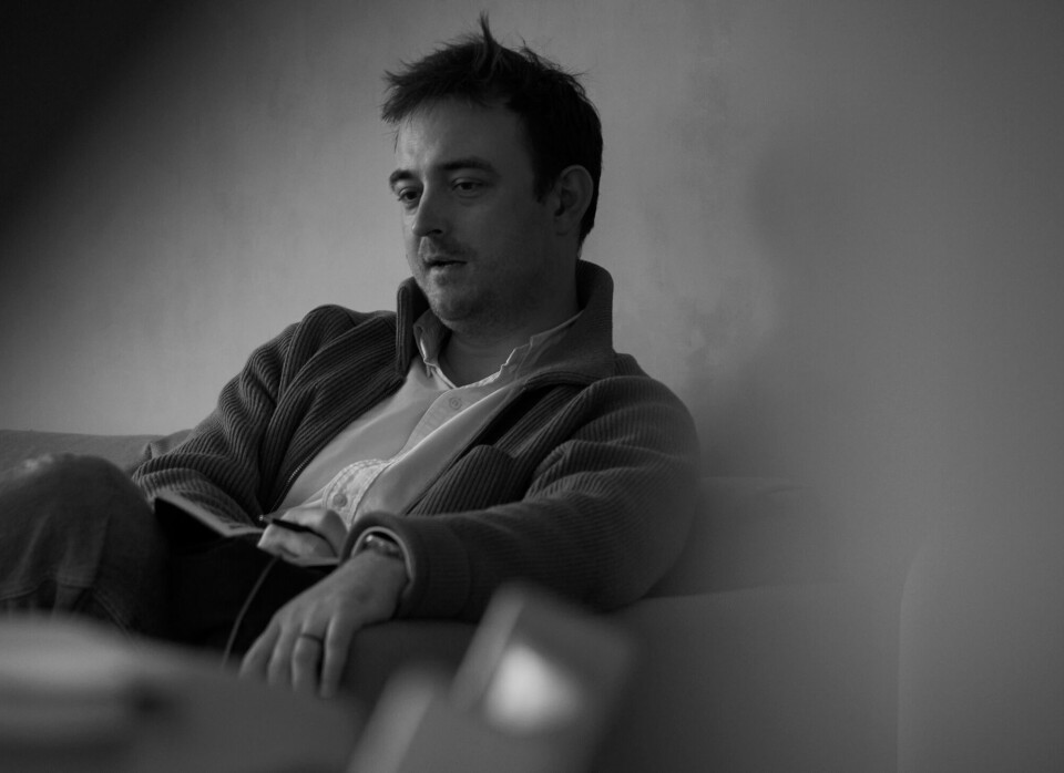 Christoffer fik en fødselsdepression, da han blev far første gang. Nu vil han sætte fokus på et overset problem