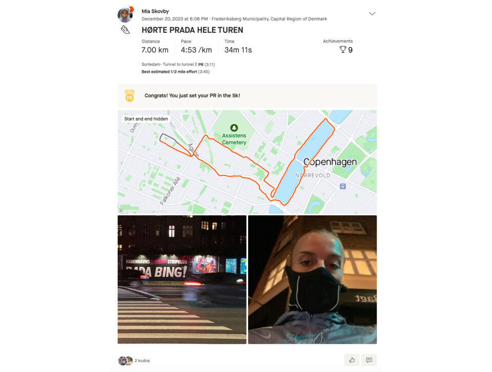 Har man overhovedet været ude at løbe, hvis ikke det står på Strava?