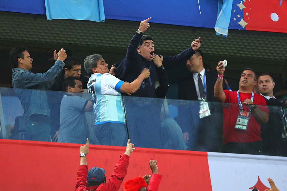 5 situationer, hvor Maradona stjæler billedet til VM