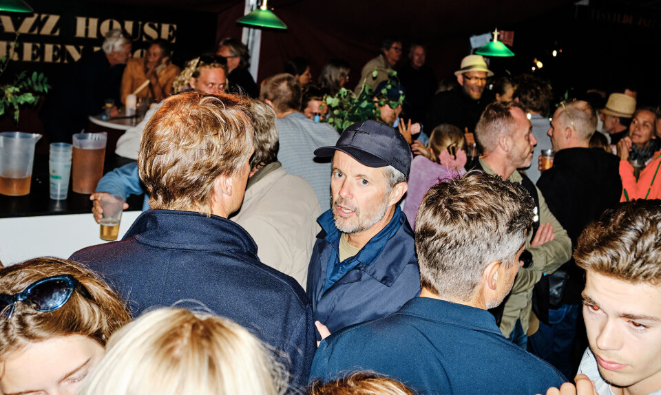 Kronprins Frederik på dansegulvet
