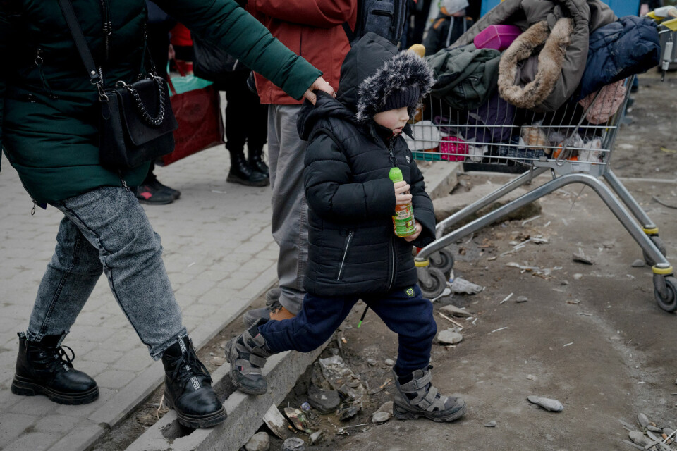 Fotoserie fra Polens grænseland: ”Selvom jeg håber, at vi snart kan tage tilbage til Ukraine, kan jeg jo allerede se nu, at der ikke er noget tilbage af den by, som jeg kender. Alt er ødelagt”