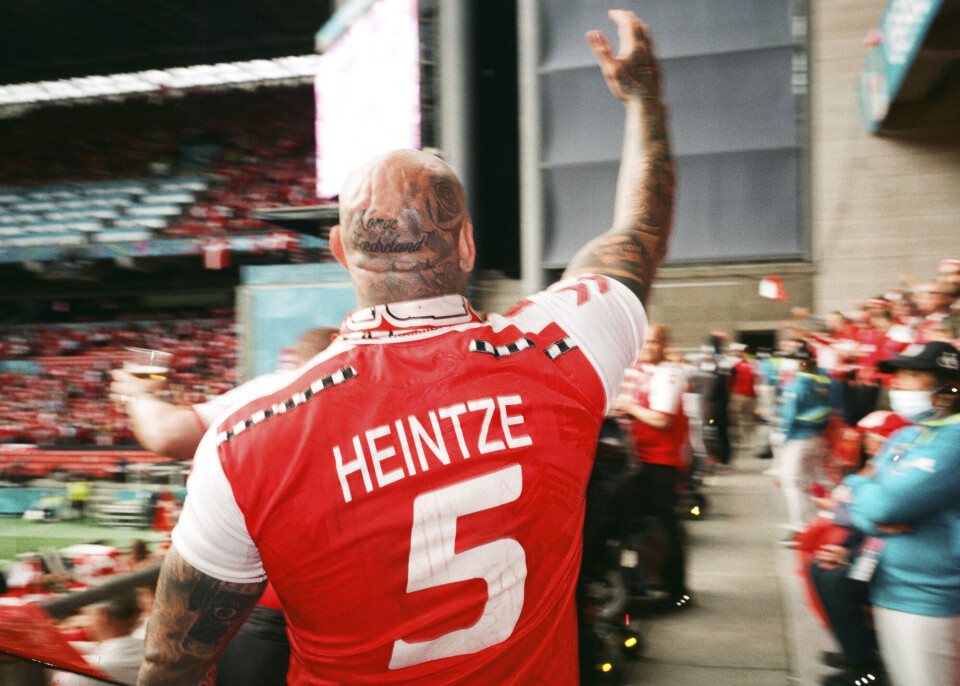 Fotoreportage: Hele nationen festede, mens Danmark spillede sig videre