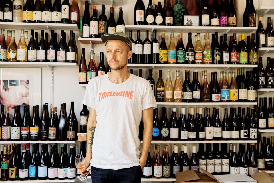 Foto: Nikolaj Thaning Rentzmann l Tue Bach Petersen er indehaver af vinbutikkerne Volatil og Steffi.