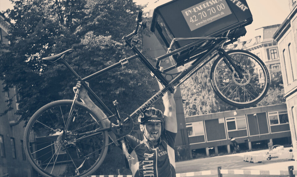 Jimmi Bargisen i de gode gamle cykelbudsdage.