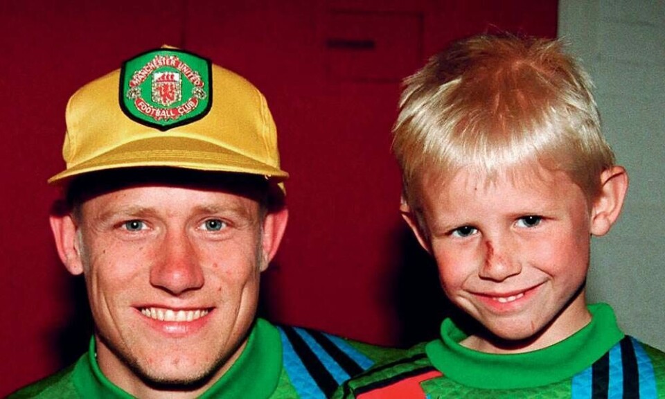 Kasper Peter Schmeichel Barndomsbillede Manchester