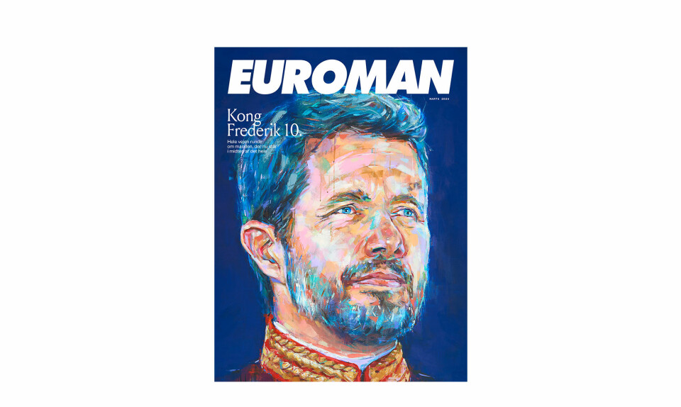 Flyt jer, Billed-Bladet: Kong Frederik er på forsiden af det nye Euroman Flyt jer, Billed-Bladet: Kong Frederik er på forsiden af det nye Euroman