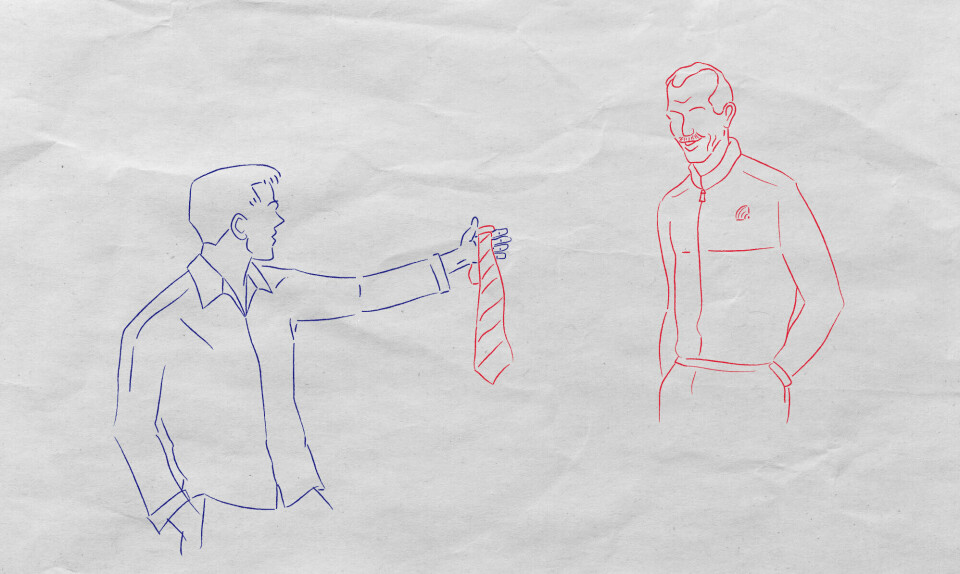 Se og lær, gamle mænd: De unge har gjort slipset cool igen