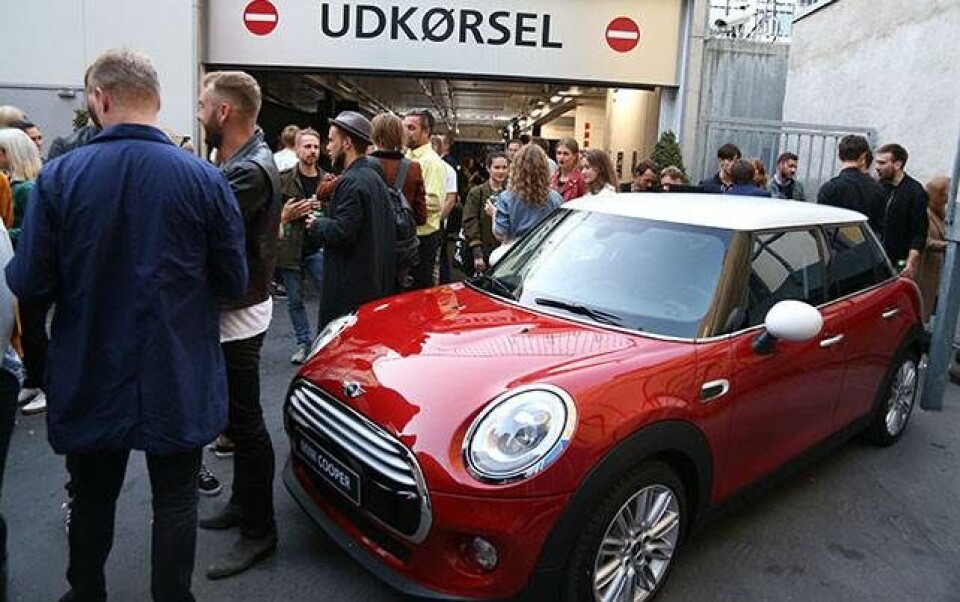 Billeder fra Euroman og MINIs fredagsbar