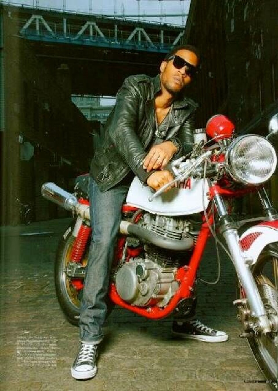 Motorcykel og læder