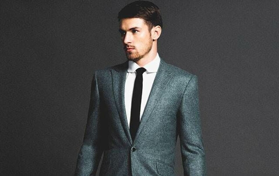 Aaron Ramsey fra Arsenal FC bliver model