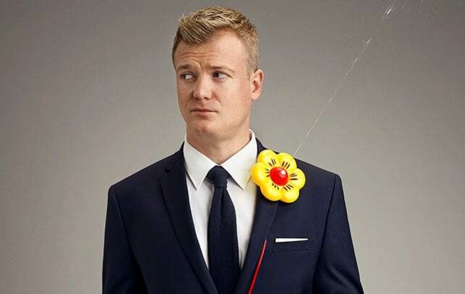 Tobias Dybvad på forsiden af Euroman