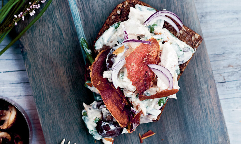 Hjemmelavet hønsesalat: Sådan gør du