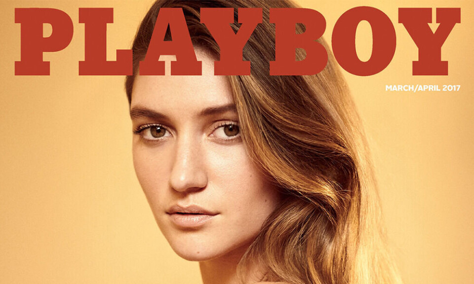 Nøgne damer i Playboy Magazine