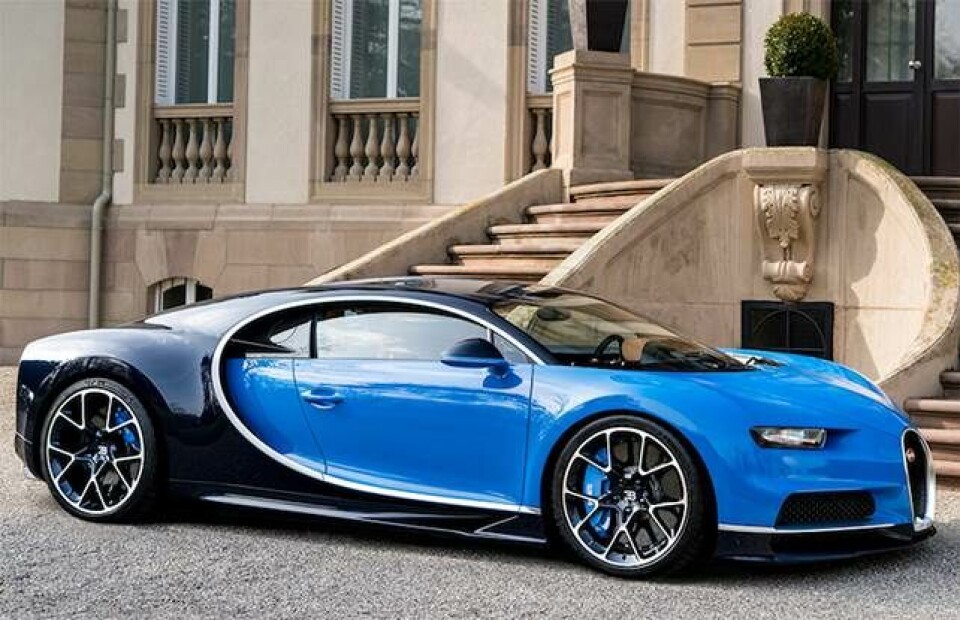 Ny Bugatti er verdens hurtigste sportsvogn