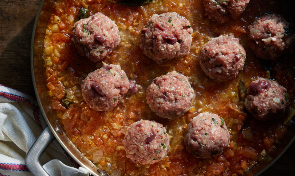 Opskrift: Polpette in umido
