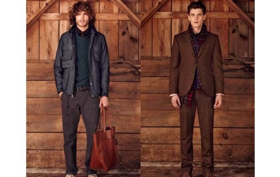 Club Monaco lookbook efterår/vinter 2012