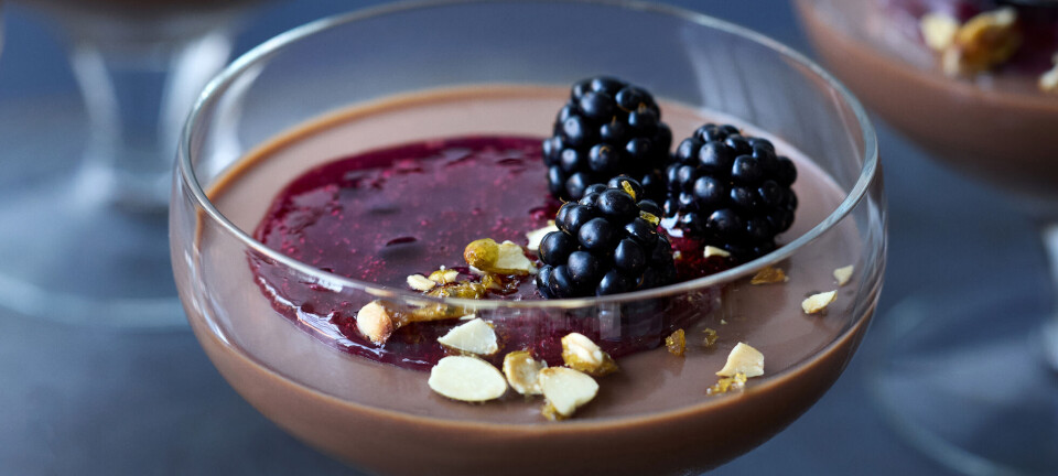 Afslut middagen med en lille, men seriøs chokoladedessert