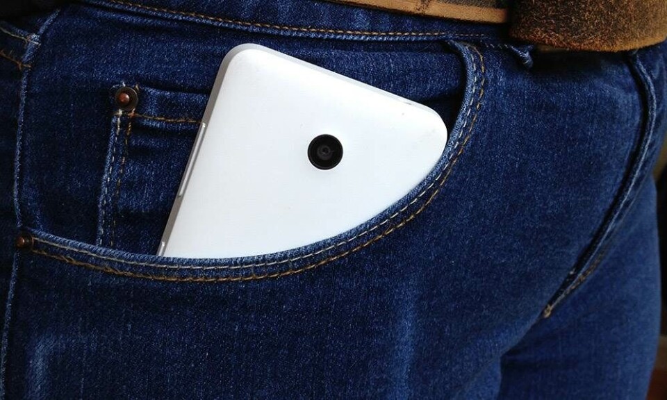 Den lille lomme i denim jeans