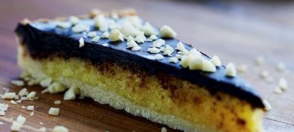 Klassisk tarte au chocolat