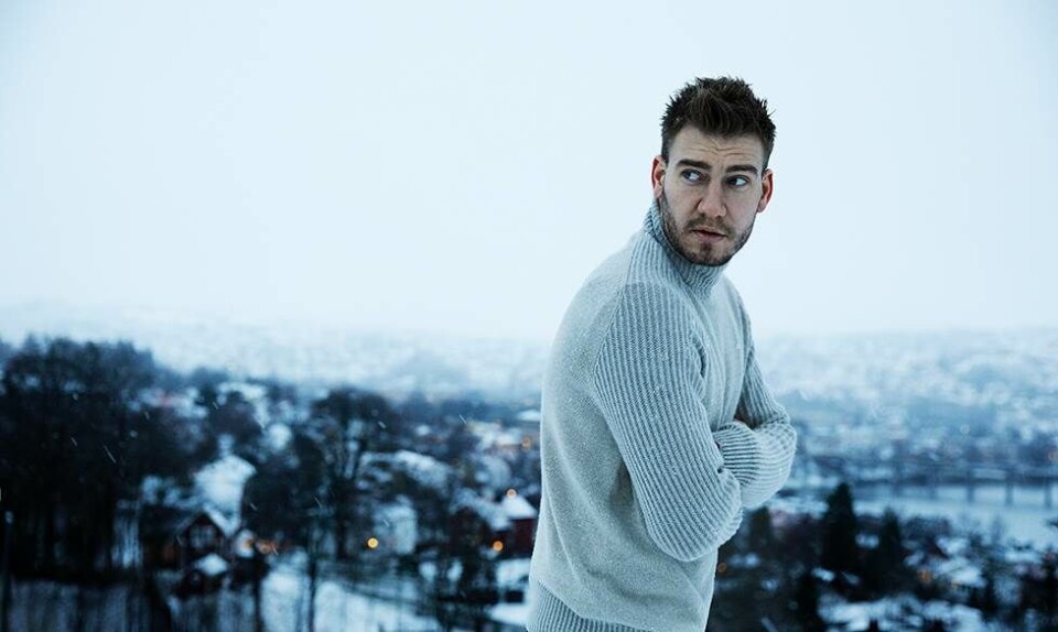 Nicklas Bendtner i det nye Euroman