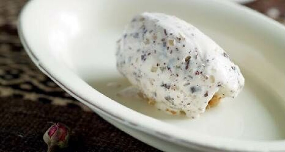 Krydret marokkansk 'Cassata'-is