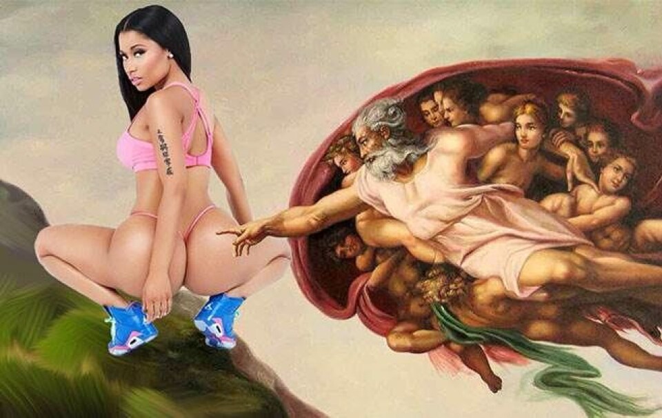 Nicki Minaj er blevet til klassisk kunst