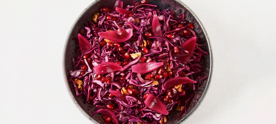 Her er salaten, der skal bringe balance på dit tunge, fede julebord