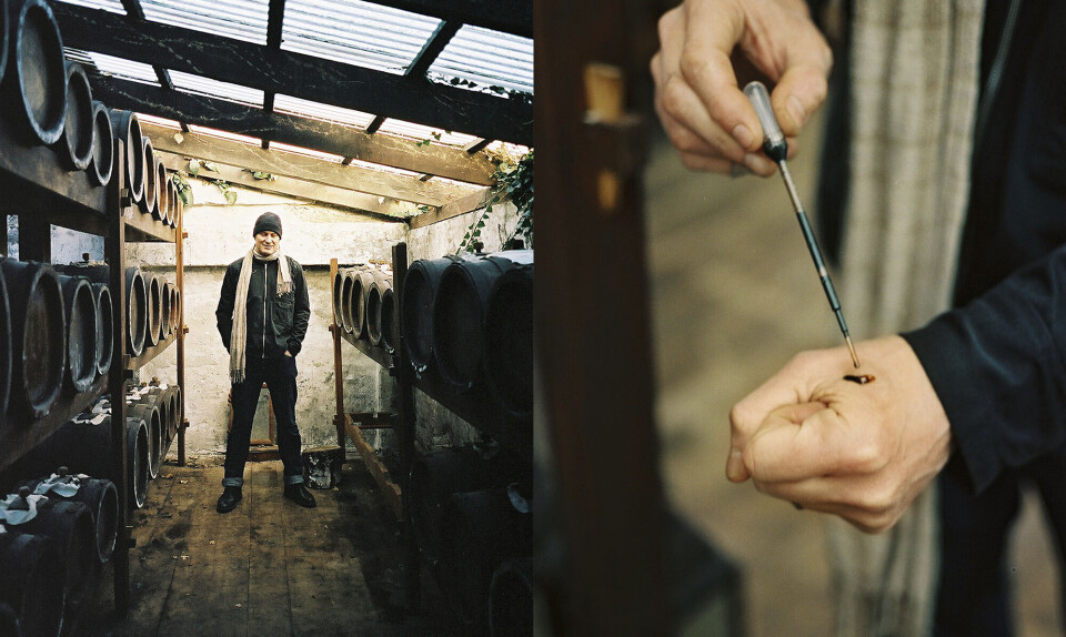 Hvorfor står der 85 tønder eddike på Claus Meyers loft?