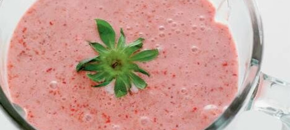 Jordbærshake til fire...