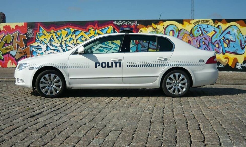 Politiets biler gennem tiden