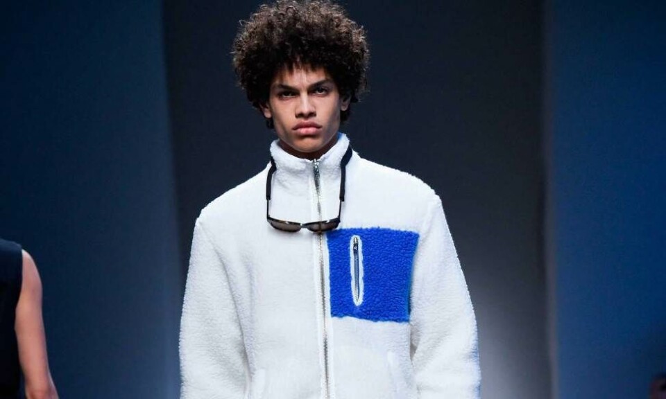 Fokus på fleece-jakken