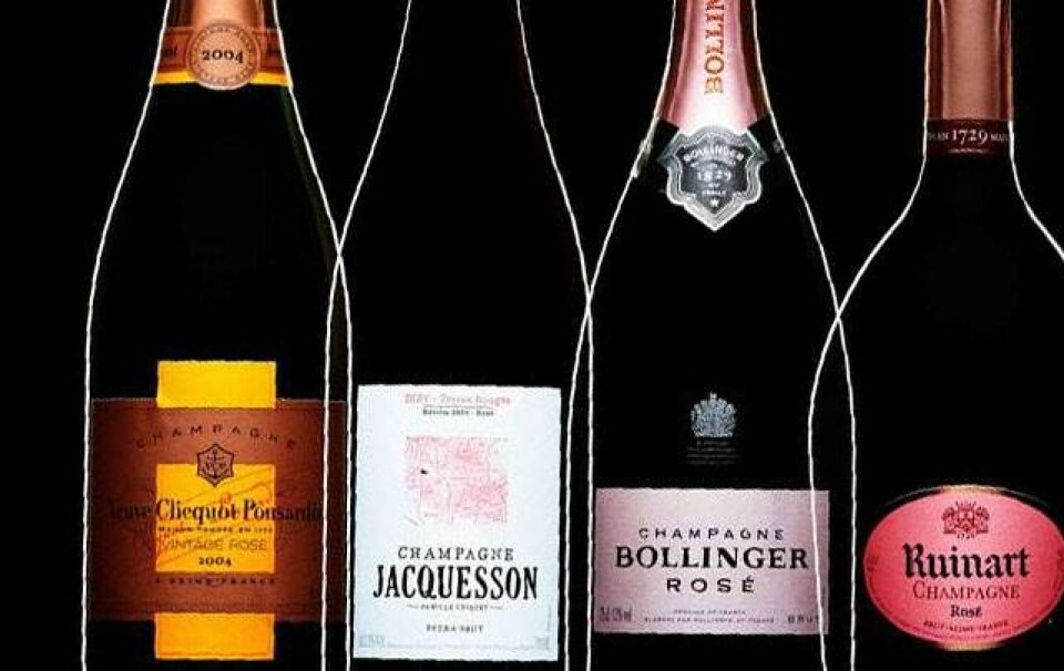 Gastro tester 10 roséchampagner