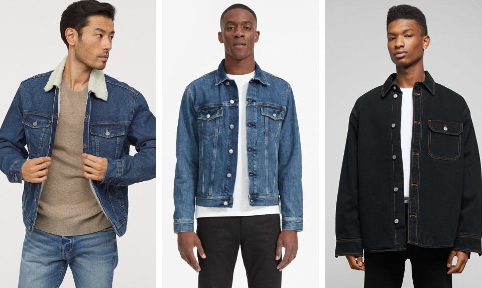 Denimjakker fra H&M, Everland og Weekday