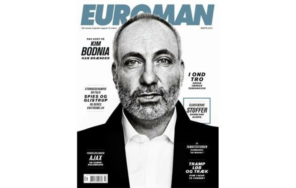 Kim Bodnia på forsiden: Nyt Euroman på gaden