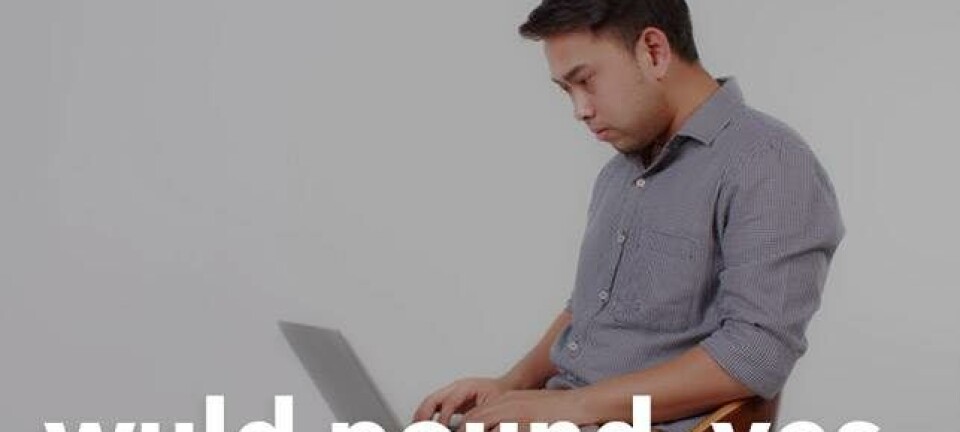 Blog kombinerer stock photos og kommentarer fra Pornhub