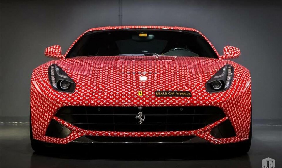 Louis Vuitton x Supreme x Ferrari