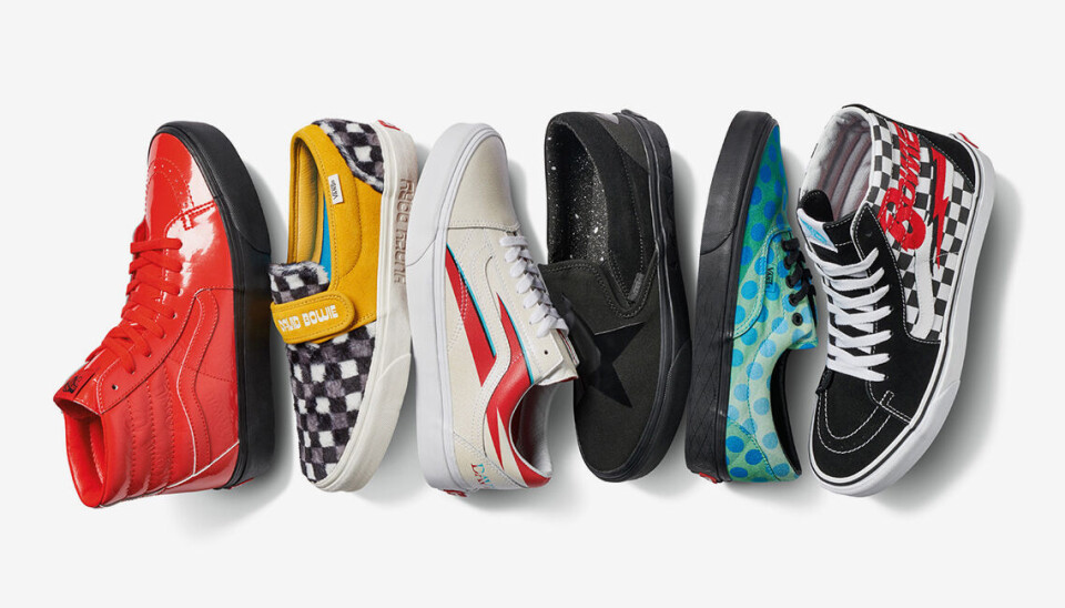 Vans kommer med en David Bowie-kollektion