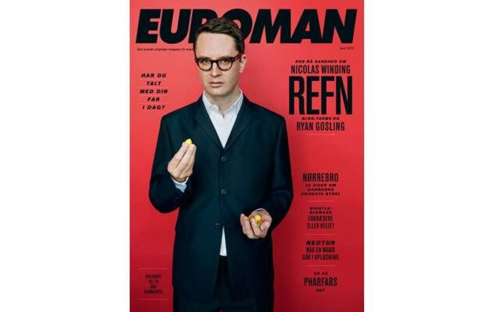 Nyt Euroman på gaden med filminstruktør Nicolas Winding Refn