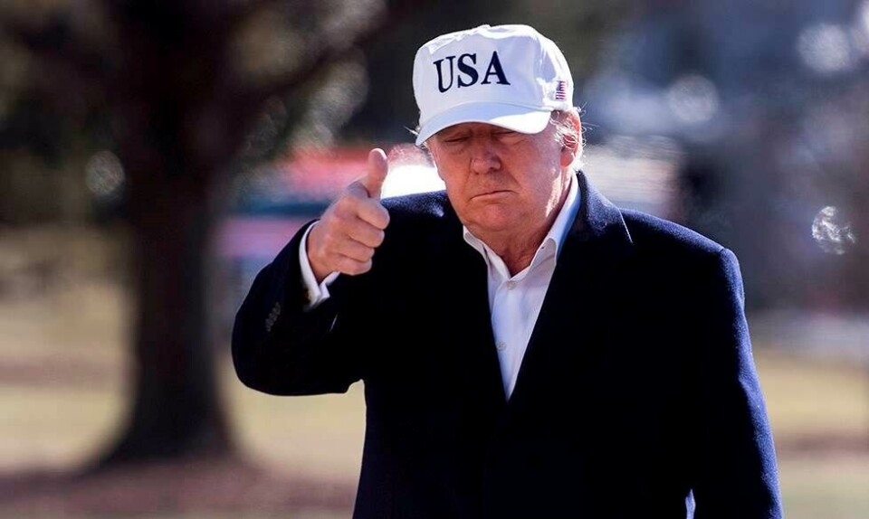 Trumps arbejdsdag
